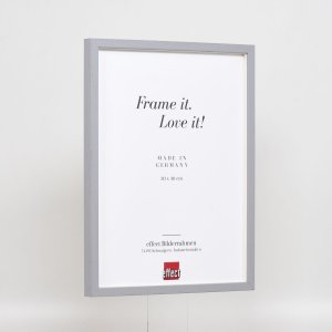 Effect wooden frame profile 35 light grey 10,5x14,8 cm normal glass + spacer