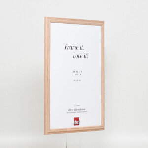 Effect wooden frame profile 32 light brown 10,5x14,8 cm museum glass