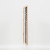 Effect wooden frame profile 32 light brown 10,5x14,8 cm museum glass