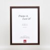 Effect wooden frame profile 33 wenge 10,5x14,8 cm acrylic glass