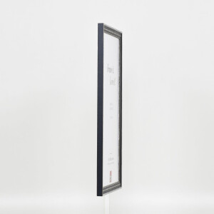 Effect wooden frame profile 38 grey 10,5x14,8 cm museum glass