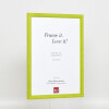 Effect wooden frame profile 89 green 10,5x14,8 cm acrylic glass