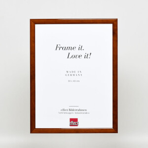 Effect wooden frame profile 89 dark brown 10,5x14,8 cm acrylic glass