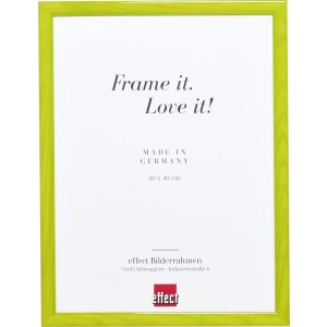 Effect Wooden Frame Profile 89 green 10,5x14,8 cm Museum...