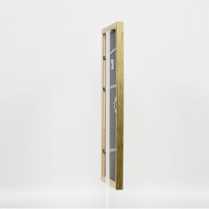 Effect wooden frame profile 2070 normal glass 10,5x14,8 cm gold