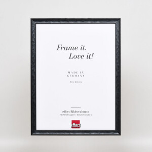 Effect wooden frame profile 2070 normal glass 10,5x14,8 cm black