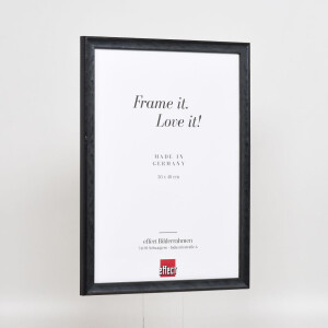 Effect wooden frame profile 2070 normal glass 10,5x14,8 cm black