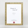 Effect wooden frame profile 94 gold 10,5x14,8 cm acrylic glass