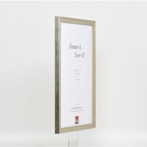 Effect Wooden Frame Profile 2070 Museum Glass 10,5x14,8 cm silver