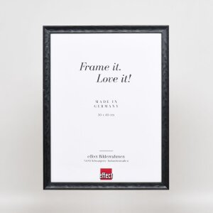 Effect Wooden Frame Profile 2070 Museum Glass 10,5x14,8 cm black