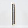 Effect Wooden Baroque Frame Profile 37 white 10.5x14.8 cm Acrylic Glass