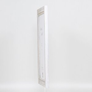 Effect Solid Wood Picture Frame 2240 white 10,5x14,8 cm Anti-reflective glass