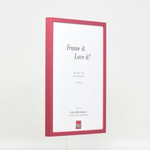 Effect wooden frame profile 35 red 13x13 cm normal glass