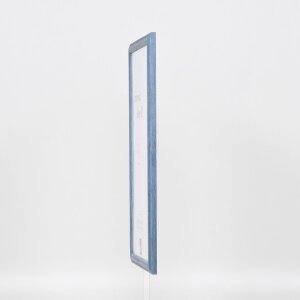 Effect Wooden Frame Profile 32 grey-blue 13x13 cm Normal Glass