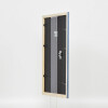 Effect Wooden Frame Profile 32 grey-blue 13x13 cm Normal Glass