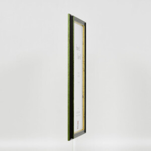 Effect Wooden Frame Profile 21 green 13x13 cm Normal Glass