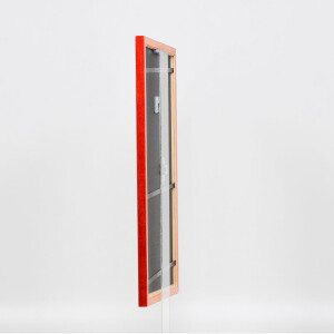 Effect Wooden Frame Profile 89 red 13x13 cm Normal Glass