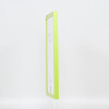 Wooden frame Top Cube 13x13 cm green acrylic glass