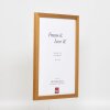 Effect wooden frame profile 33 oak 13x13 cm anti-reflective glass