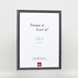 Effect wooden frame profile 38 grey 13x13 cm acrylic glass