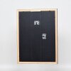 Effect wooden frame profile 2210 dark brown 13x13 cm museum glass