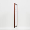 Effect wooden frame profile 2210 dark brown 13x13 cm museum glass