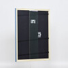 Effect wooden frame profile 89 blue 13x13 cm acrylic glass