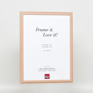 Effect Wooden Frame Profile 32 light brown 13x13 cm Museum Glass