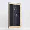 Effect wooden frame profile 94 black 13x13 cm normal glass