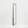 Effect wooden frame profile 2070 normal glass 13x13 cm silver