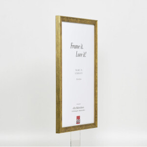 Effect wooden frame profile 2070 normal glass 13x13 cm gold