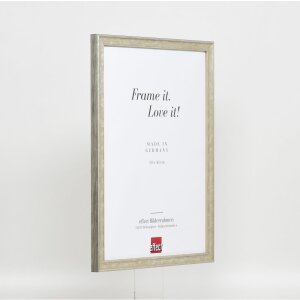 Effect wooden frame profile 2070 acrylic glass 13x13 cm silver