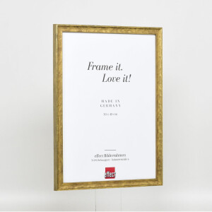 Effect wooden frame profile 2070 acrylic glass 13x13 cm gold