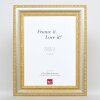 Effect Baroque Picture Frame Profile 31 silver 13x13 cm Clear glass