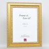 Effect Baroque Picture Frame Profile 31 gold 13x13 cm Anti-reflective glass