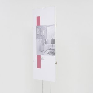 Frameless Picture Holder 13x18 cm anti-reflective glass