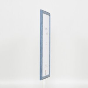 Effect Wooden Frame Profile 32 grey-blue 13x18 cm Normal Glass