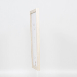 Effect Wooden Frame Profile 33 white 13x18 cm Normal Glass