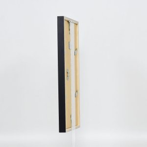 Effect wooden frame profile 35 black 13x18 cm normal glass + spacer