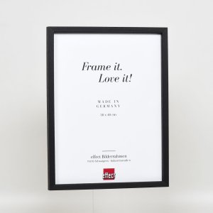 Effect wooden frame profile 35 black 13x18 cm normal glass + spacer