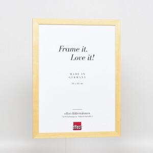 Effect wooden frame profile 2210 nature 13x18 cm museum glass