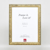 Effect wooden frame profile 94 gold 13x18 cm acrylic glass