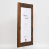 Effect Wooden Frame 2400 brown 13x18 cm Museum glass