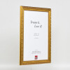 Effect Wooden Baroque Frame Profile 37 antique gold 13x18 cm Museum Glass