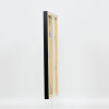 Wooden frame Top Cube 14,8x21 cm black normal glass