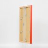 Wooden frame Top Cube 14,8x21 cm red Anti-reflective glass