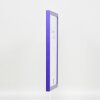 Wooden frame Top Cube 14,8x21 cm purple Anti-reflective glass