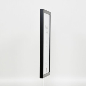 Wooden frame Top Cube 14,8x21 cm black acrylic glass