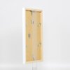 Wooden frame Top Cube 14,8x21 cm white acrylic glass