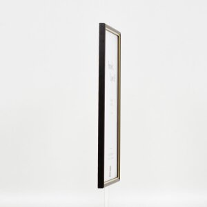 Effect wooden frame profile 23 nut brown 14,8x21 cm Acrylic glass